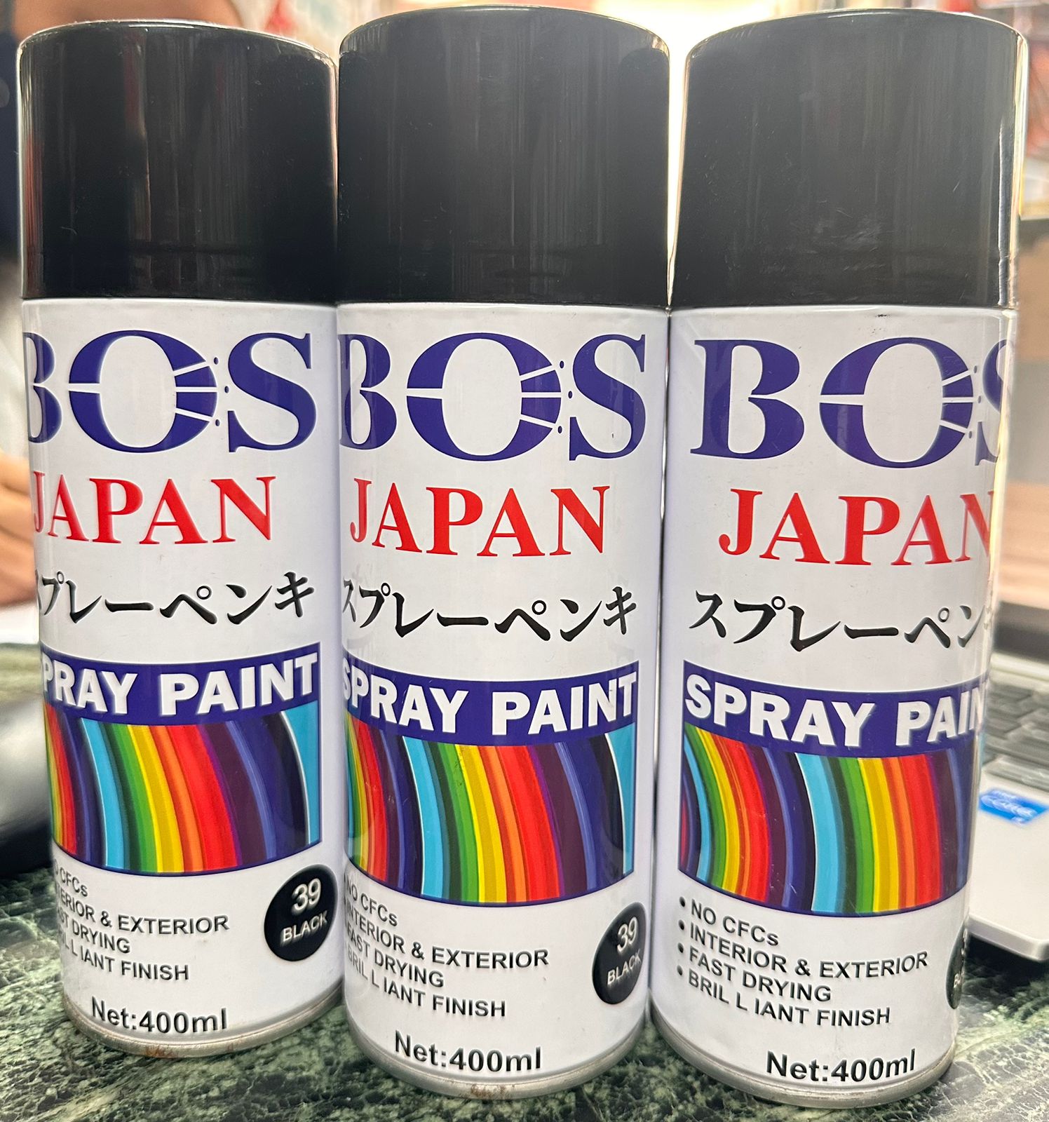 Bos Japan Paint Spray Bos Japan Paint Spray – 400ml